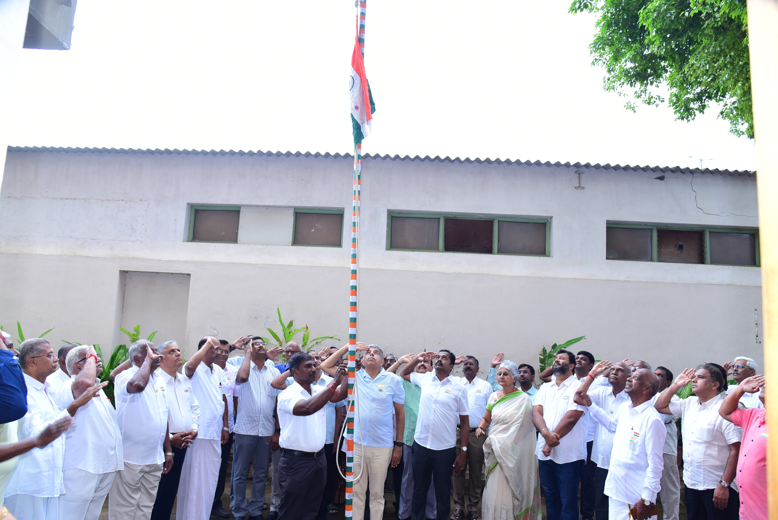 Independence Day Flag Hoisting held at our Chamber on 15th August 2025 ...